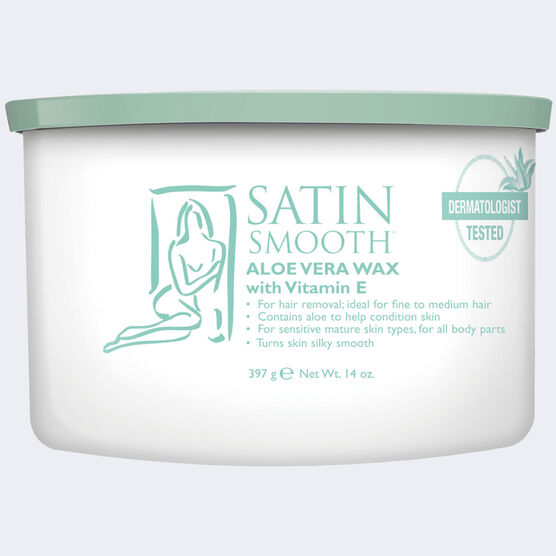 SATIN SMOOTH™ ALOE VERA CREAM WAX cadannyco