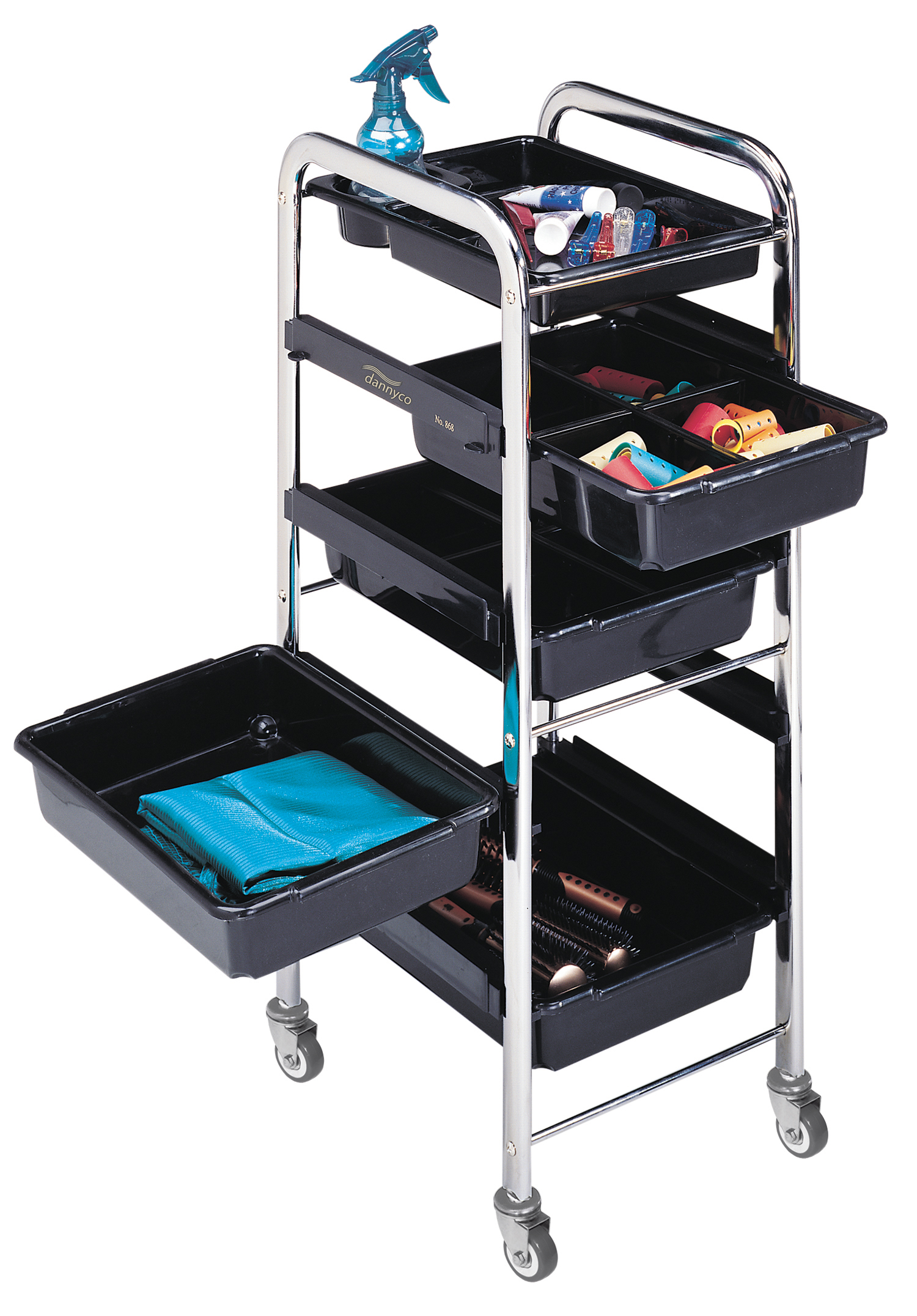 CHROME FRAME TROLLEY cadannyco