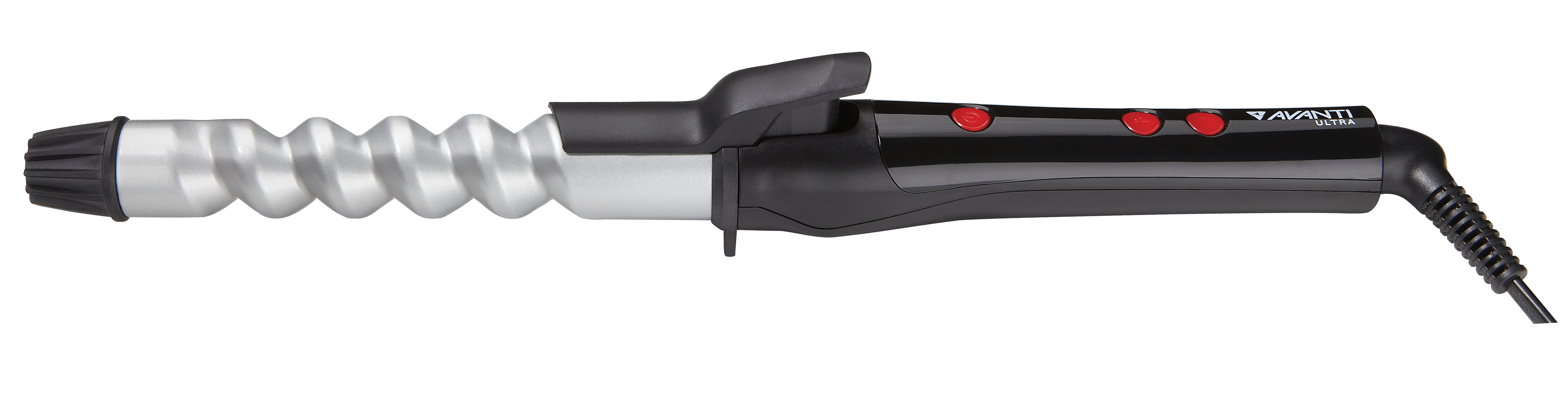 AVANTI® ULTRA NANOSILVER & TOURMALINE HELIX CURLING IRON cadannyco