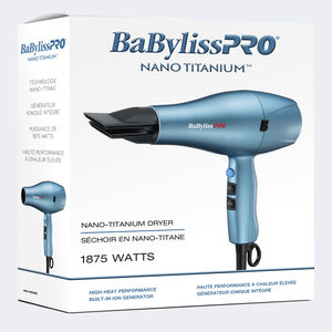 BaBylissPRO® Nano Titanium™ Ionic Hairdryer, , hi-res