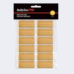 BaBylissPRO® SELF-GRIPPING “MAGIC” ROLLERS (Yellow, 32 mm), , hi-res