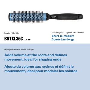 BaBylissPRO&reg; Nano Titanium Extra-Long Professional Brush (35 mm), , hi-res