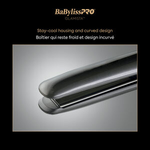 BaBylissPRO&reg; Glamista&trade; 1&rdquo; advanced professional ionic flat iron, , hi-res