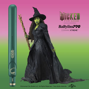 BaBylissPRO® Ceramix Xtreme™ Wicked: For Good Elphaba 1 Flat Iron, , hi-res