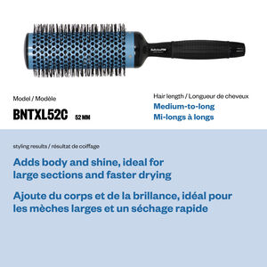 BaBylissPRO&reg; Nano Titanium Extra-Long Professional Brush (52 mm), , hi-res