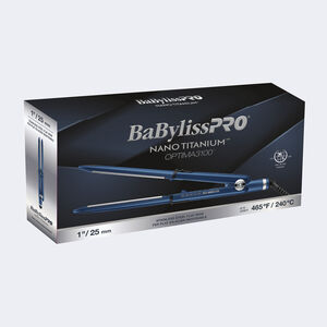 BaBylissPRO&reg; Nano Titanium&trade; Optima 1&rdquo; Stainless Steel Flat Iron (Twilight - Limited Edition), , hi-res
