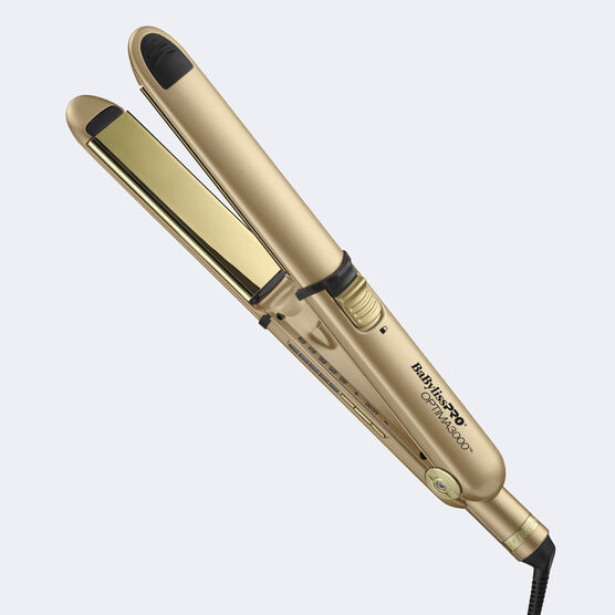 BaBylissPRO&reg; Nano Titanium&trade; Optima 1-1/4&rdquo; Stainless Steel Flat Iron (Metalix - Limited Edition) - Discontinued, , hi-res