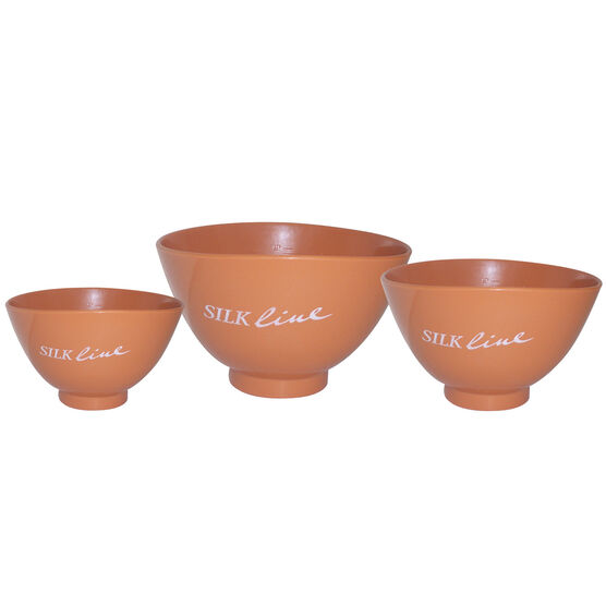 SILKLINE™ PROFESSIONAL SOFT RUBBER MIXING BOWL SET cadannyco