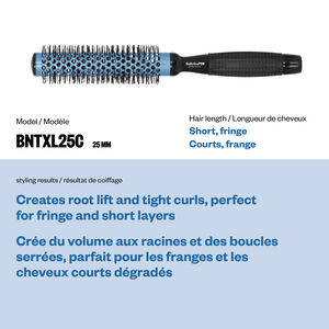 BaBylissPRO&reg; Nano Titanium Extra-Long Professional Brush (25 mm), , hi-res