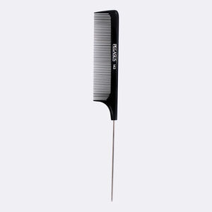 Hard rubber metal pin tail comb, , hi-res