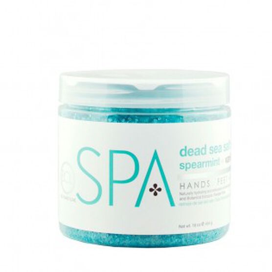 STEP 1 SPEARMINT AND VANILLA DEAD SEA SALT SOAK 16 oz (COOLING & MOODELEVATING) cadannyco