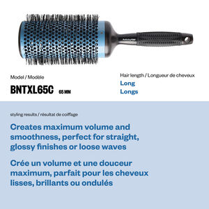 BaBylissPRO&reg; Nano Titanium Extra-Long Professional Brush (65 mm), , hi-res