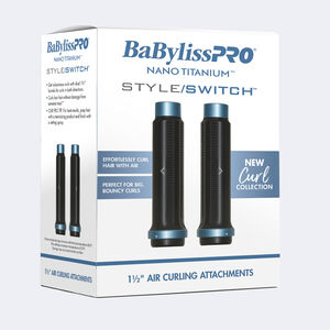 BaBylissPRO® Nano Titanium™ STYLE/SWITCH™ ACCESSOIRES BOUCLEURS À AIR de 1-1/2 po, , hi-res