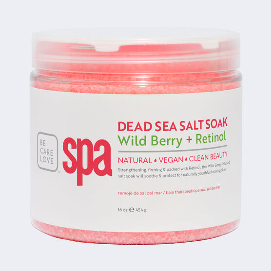 BAIN AU SEL DE LA MER MORTE (16 oz.) BAIES SAUVAGES + R&Eacute;TINOL, , hi-res