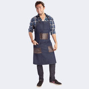 DENIM APRON, , hi-res
