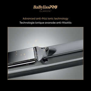BaBylissPRO&reg; Glamista&trade; 1&rdquo; advanced professional ionic flat iron, , hi-res