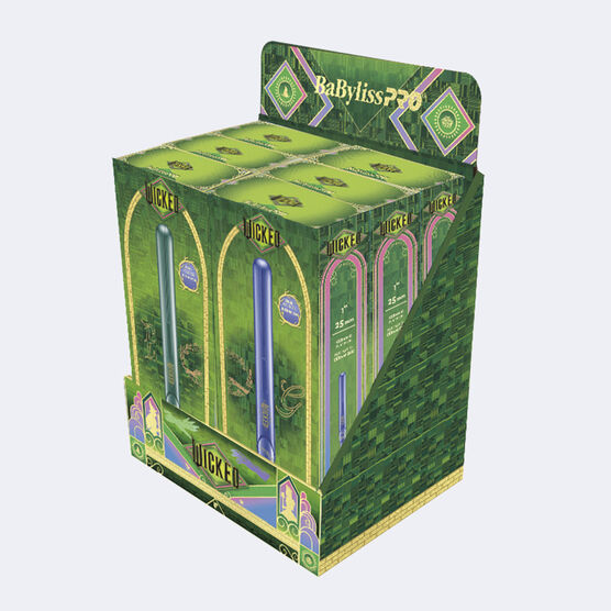 BaBylissPRO&reg; Ceramix Xtreme&trade; 1" Ceramic Flat Irons (Display of 6, Glinda/Elphaba - Limited Edition), , hi-res