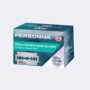 PERSONNA Gem Platinum Diamond Glide Blades (Pack of 100), , hi-res