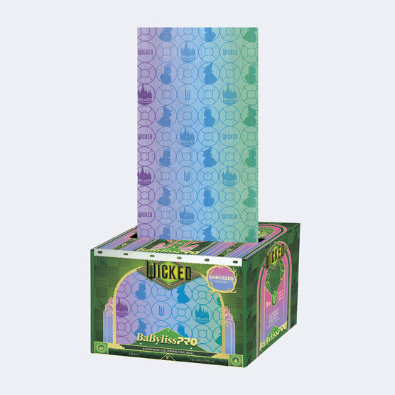 BaBylissPRO&reg; Aluminum Coloring Foil Roll Wicked: For Good (Embossed, 1 lb, Heavy), , hi-res