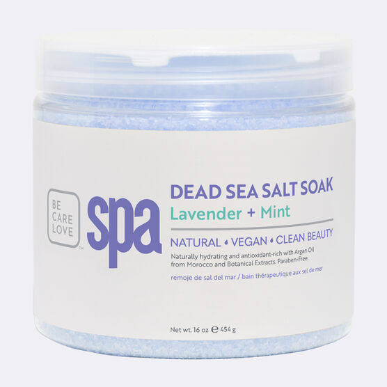 DEAD SEA SALT SOAK (16 oz.) LAVENDER + MINT, , hi-res