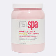 Crème à massage (64 oz.) PAMPLEMOUSSE ROSE ÉNERGISANT, , hi-res