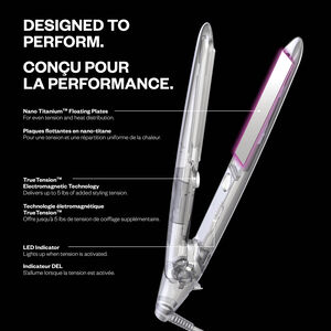 BaBylissPRO &reg;Nano Titanium&trade; Fer plat &eacute;lectromagn&eacute;tique TrueTension&trade; de 1 po (La Collection Signature), , hi-res