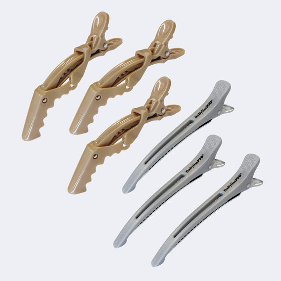 BaBylissPRO® Assorted Sectioning Clips Set (Metalix - Limited Edition), , hi-res