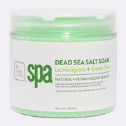 DEAD SEA SALT SOAK (16 oz.) LEMONGRASS + GREEN TEA, , hi-res