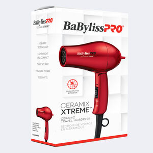 BaBylissPRO® Ceramix Xtreme™ Travel Hairdryer, , hi-res