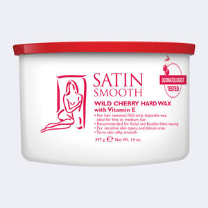 SATIN SMOOTH™ WILD CHERRY HARD WAX with vitamin E, , hi-res