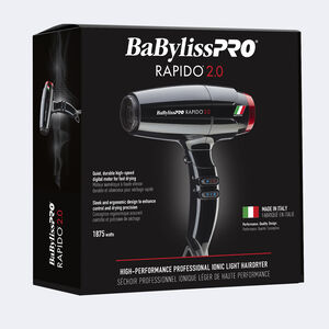 BaBylissPRO&reg; Rapido&reg; 2.0 High-performance professional ionic light hairdryer, , hi-res