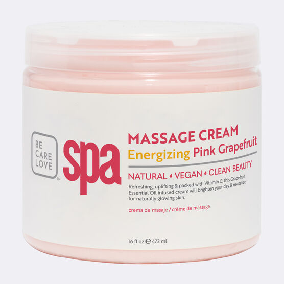 Massage Cream (16 oz.) ENERGIZING PINK GRAPEFRUIT, , hi-res