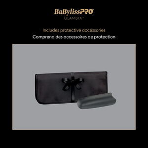 BaBylissPRO&reg; Glamista&trade; 1&rdquo; advanced professional ionic flat iron, , hi-res