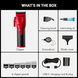BaBylissPRO&reg; COREFX Clipper (Limited Edition Red), , hi-res