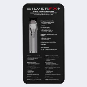 BaBylissPRO® SILVERFX+ SKELETON METAL LITHIUM TRIMMER, , hi-res