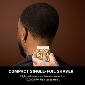 BaBylissPRO&reg; Limited Edition LO-PROFX Compact Single-Foil Shaver (Camo), , hi-res