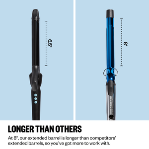 BaBylissPRO&reg; Nano Titanium&trade; 1&frac14; Extended Barrel Curling Iron, , hi-res