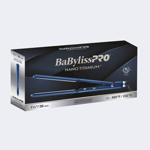 BaBylissPRO&reg; Nano Titanium&trade; 1-1/2 Ultra Slim Flat Iron (Twilight - Limited Edition), , hi-res