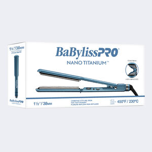BaBylissPRO® Nano Titanium™ fer à gaufrer de 1-1/2 po, , hi-res