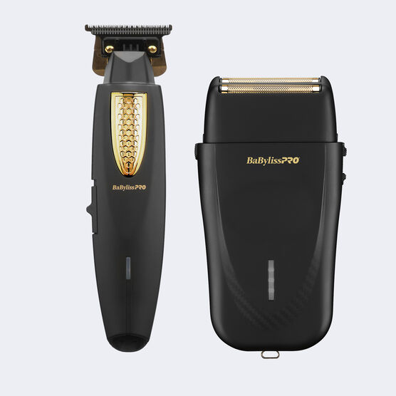 BaBylissPRO&reg; LITHIUMFX+ Pr&eacute;emballage Tondeuse de finition et rasoir double lame, , hi-res