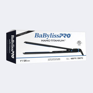 BaBylissPRO® Nano Titanium™ 1 Ultra Slim Flat Iron (Midnight Blue), , hi-res
