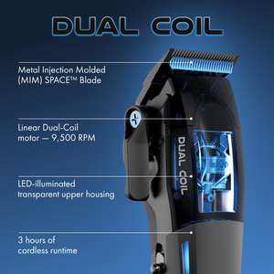 BaBylissPRO&reg; Dual Coil TONDEUSE &Agrave; HAUTE PERFORMANCE AVEC MOTEUR &Agrave; DOUBLE BOBINE, , hi-res
