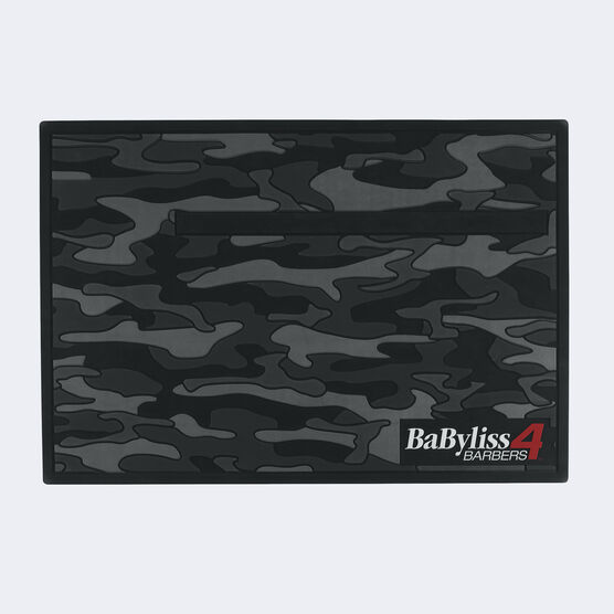 BaBylissPRO® Black Camo Magnetic Strip Barber Mat, , hi-res