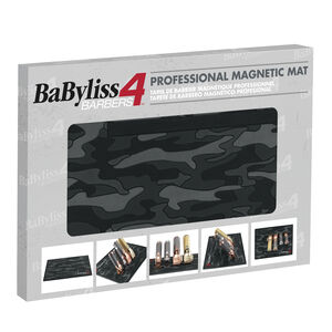 BaBylissPRO® Black Camo Magnetic Strip Barber Mat, , hi-res