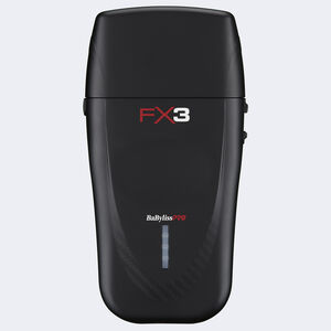 BaBylissPRO® FX3 Cord/cordless High Speed Double Foil Shaver (Black), , hi-res