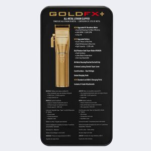 BaBylissPRO® GOLDFX+ Tondeuse métallique au lithium, , hi-res