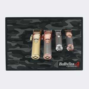 BaBylissPRO® Black Camo Magnetic Strip Barber Mat, , hi-res