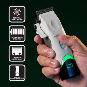 BaBylissPRO&reg; x Tomb45&reg; Wireless-Charging Clipper, , hi-res