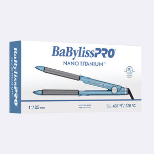 BaBylissPRO® Nano Titanium™ Fer U-Styler de 1 po, , hi-res