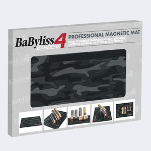 BaBylissPRO® Tapis de barbier magnétique camouflage noir, , hi-res